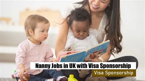 nanny jobs in uk with visa sponsorship.